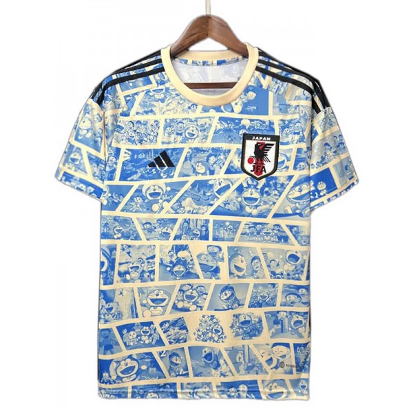 Japan special edition jersey Doraemon soccer uniform men's sports football kit top shirt 2023-2024